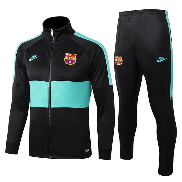 Chandal Barcelona 2019-20 Negro Verde